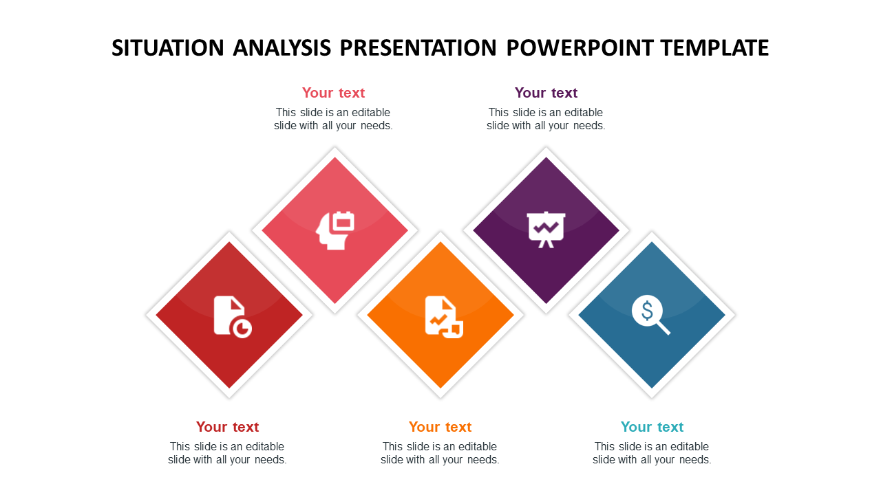 Simple Situation Analysis Presentation Powerpoint Template My XXX Hot